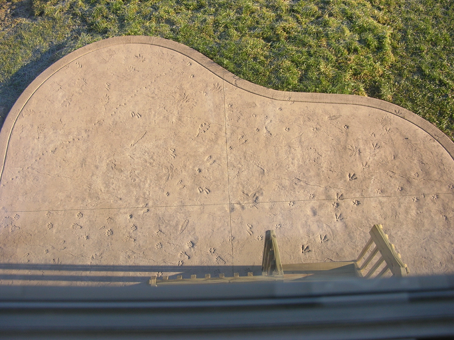 ANIMAL TRACK CONCRETE STAMPS PAGE ONE